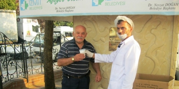 Çorba Çeşmelerinde Hijyene Önem Veriliyor