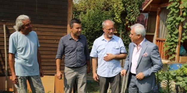 Başkan Bozbey Ekolojik Bahçede