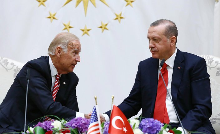 Cumhurbaşkanı Erdoğan, Biden ile görüştü