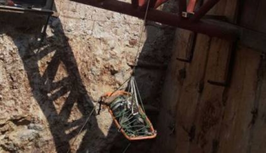 İnşaatı izlerken ölüyordu!