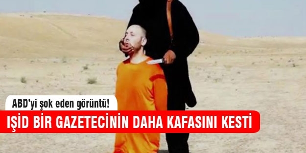 IŞİD bir gazetecinin daha boğazını kesti!