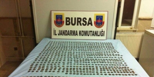 Bursa’da 746 Adet Tarihi Sikke Ele Geçirildi