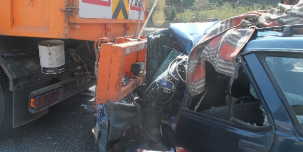 Trabzon'da feci kaza