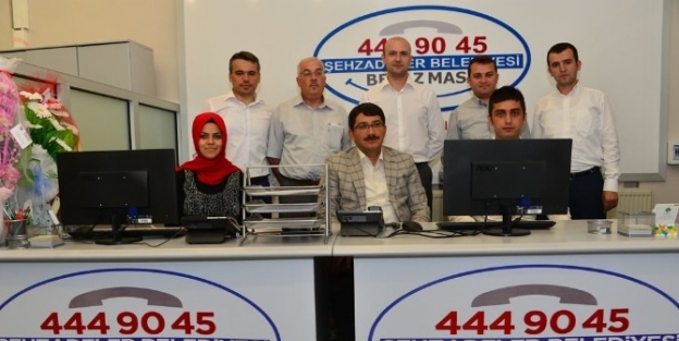 Şehzadeler Belediyesi’nde ‘beyaz Masa’ Kuruldu
