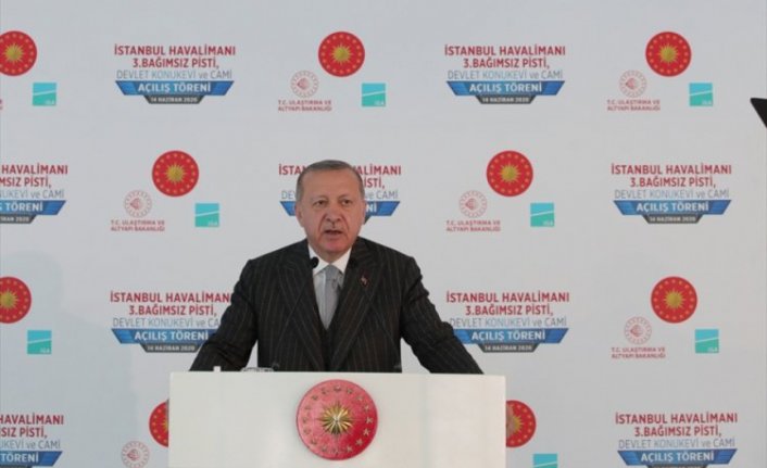 Erdoğan: İstanbul Havalimanı, 2023 hedeflerimizin sembollerinden biridir