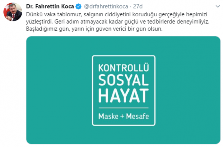 Bakan Koca'dan 'vaka sayısı' uyarısı!