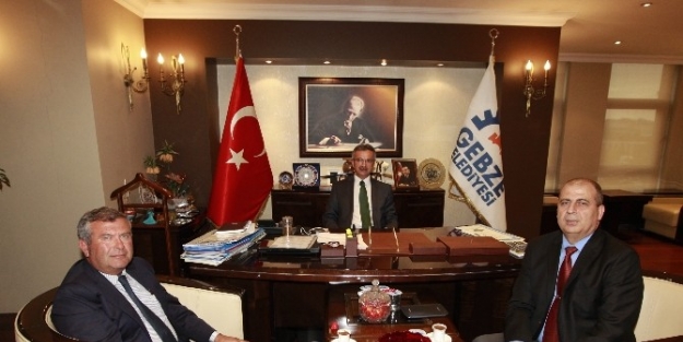 Palgaz Yöneticileri Başkan Köşker’e Konuk Oldu