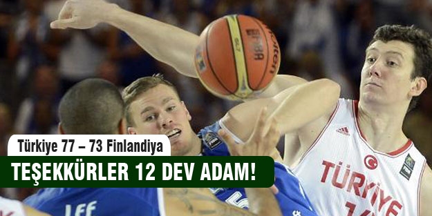 Teşekkürler 12 Dev Adam!