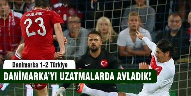 Danimarka 1-2 Türkiye