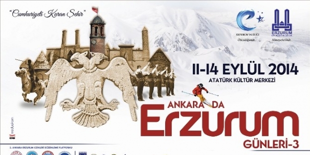 Ankara’da 3. Erzurum Günleri Düzenlenecek
