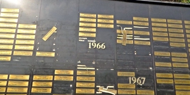 (özel Haber) Zonguldak’ta Maden Şehitleri Anıtındaki Tabelalar Dökülüyor