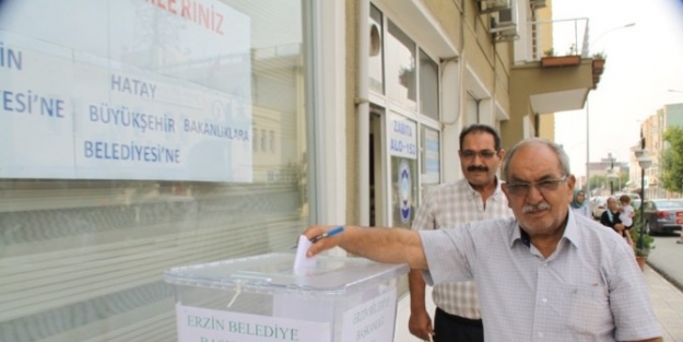 Erzin Belediyesi’nden İstek Ve Öneri Kutusu