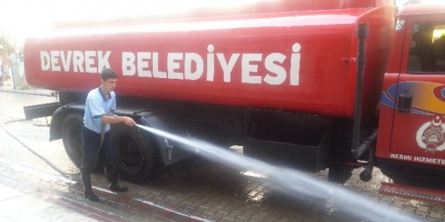 Devrek Belediyesinden Yaz Sonu Temizliği