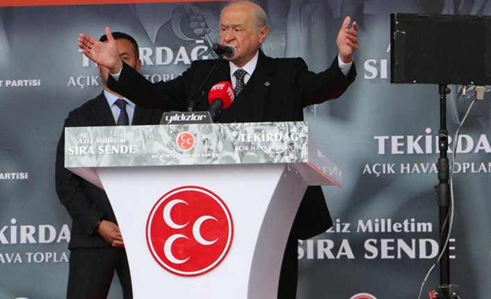 MHP Genel Başkanı Bahçeli: "Altılı masa ortadan çatlamıştır!"