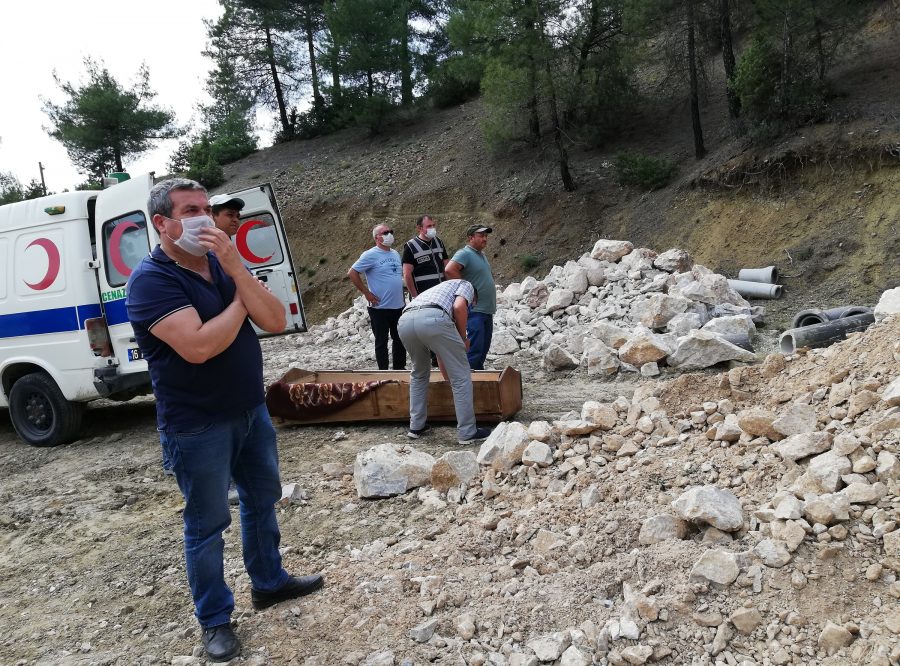 Bursa'da iş makinesi operatörünün feci sonu!