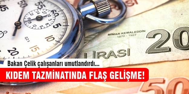 “Kıdem tazminatı rafa kalkmadı, ancak...“