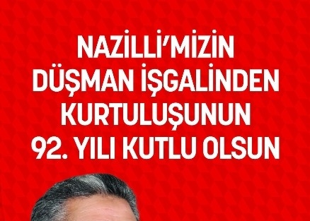 Başkan Alıcık’ın 5 Eylül Kutlama Mesajı