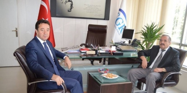 İş-kur Müdürü Celil Kuzu’dan Bolu Sgk İl Müdürü Çavuş’a Ziyaret