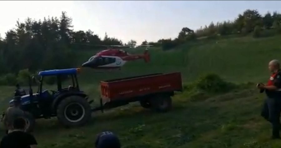 Bursa'da helikopter ambulans hayat kurtarıyor