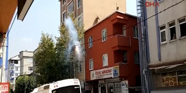 Bahçelievler'de korkutan patlama