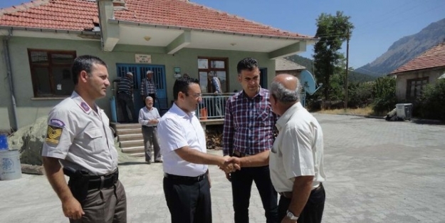 Derebucak Kaymakamı Sorunları Dinledi