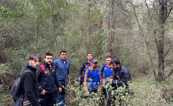 Ormanlık alanda kayboldu, bulan ekiplere ilk sözü "Kusura bakmayın"