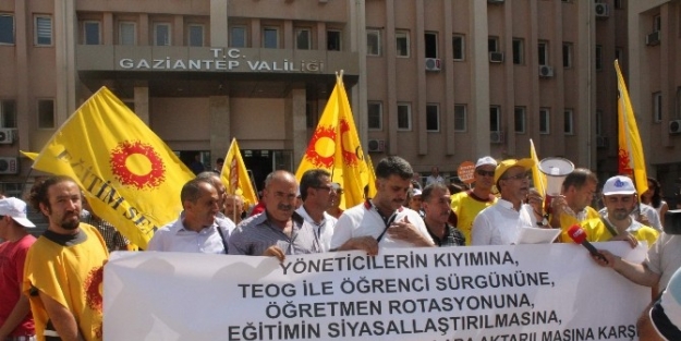 Gaziantep Eğitim Sen’den Basın Açıklaması