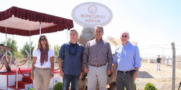 Karatay’da 10 Bin Yıllık Boncuklu Höyük Tanıtıldı