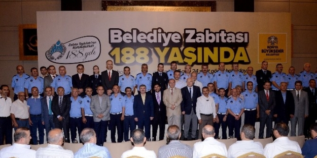 Konya Büyükşehir Belediyesi Zabıta Haftasını Kutladı