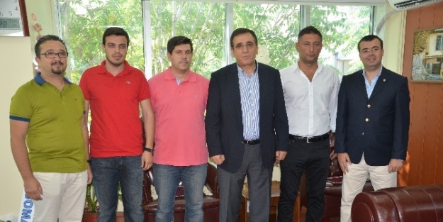Geleceğin İş Adamlarından Kaymakam Atçı’ya Ziyaret