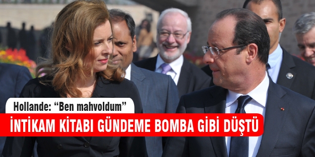 Hollande'in etekleri tutuştu