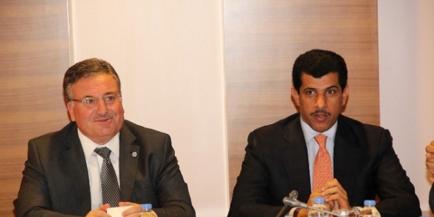 Katar Büyükelçisi El Şafi, Gaib’i Ziyaret Etti