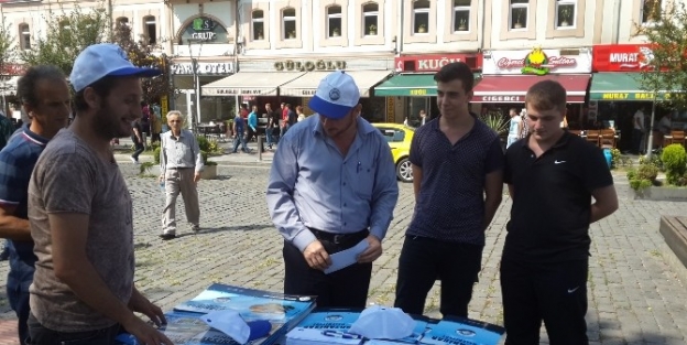 Ortahisar Belediyesi Ktü’ye Kayıt İçin Gelen Öğrencileri Unutmadı