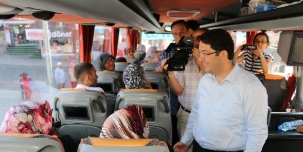 Şehit Aileleri Ve Gaziler Çanakkale’ye Gönderildi