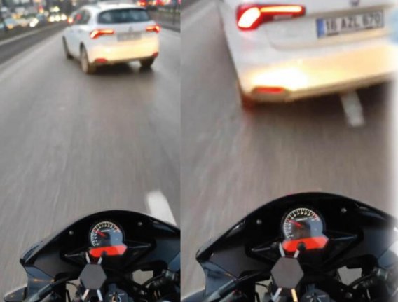 Bursa’da motosiklet ile otomobil çarpıştı