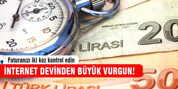 Faturanızı iki kez kontrol edin!