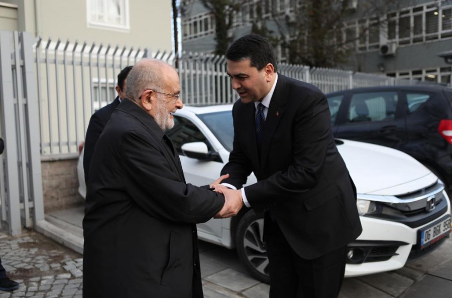 Karamollaoğlu'ndan, Gültekin Uysal'a ziyaret