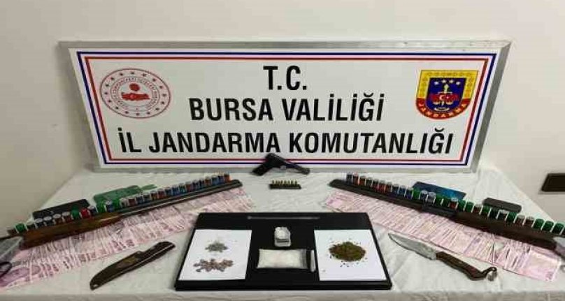 Bursa, Gemlik'te uyuşturucu operasyonu! 1 tutuklama