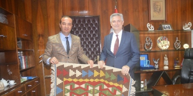 Rektör Kibar’dan Başkan Öztürk’e Ziyaret