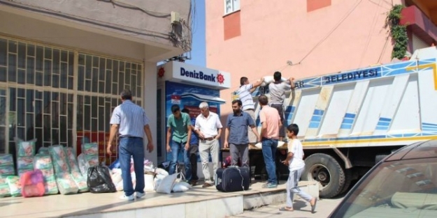 Dicle Belediyesi’nden Yezidilere Yardım