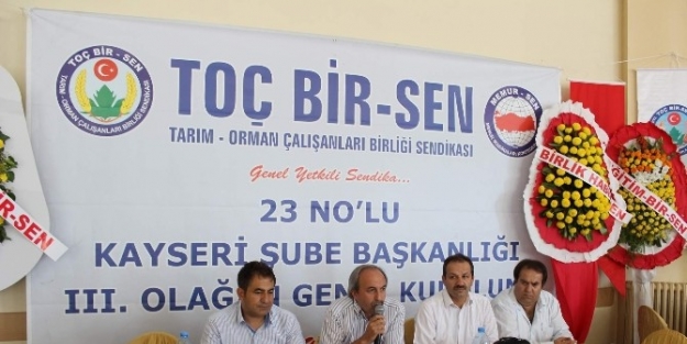 Toç Bir-sen 3’üncü Olağan Genel Kurulu