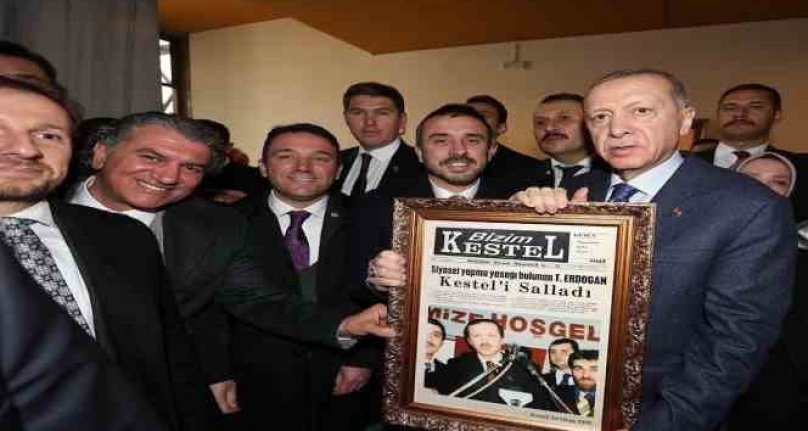 Bursa'da Cumhurbaşkanı Erdoğan'a 24 yıllık sürpriz