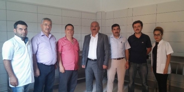 Yılmaz Dsyb Süt Toplama Merkezinde İncelemelerde Bulundu