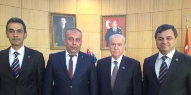 Mhp Genel Başkanı Bahçeli, Anamur Heyetini Kabul Etti