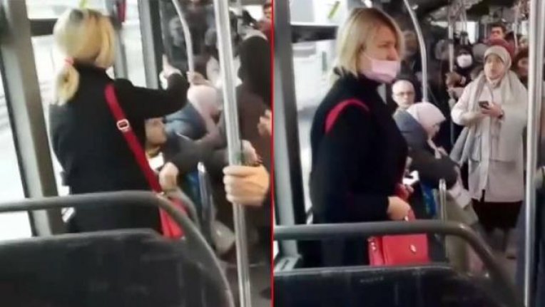 Metroda kadınların "Telefonumu çaldın" kavgası! Polis müdahale etti