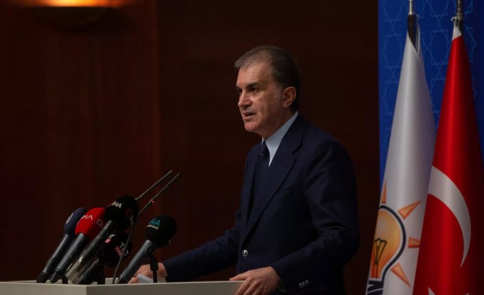 AK Parti Sözcüsü Çelik: "Bu bayrağın gölgesi altında kardeşçe yaşamamızı istemiyorlar"