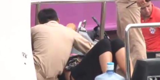 Uyuşturucu krizine giren kadın denize atladı!