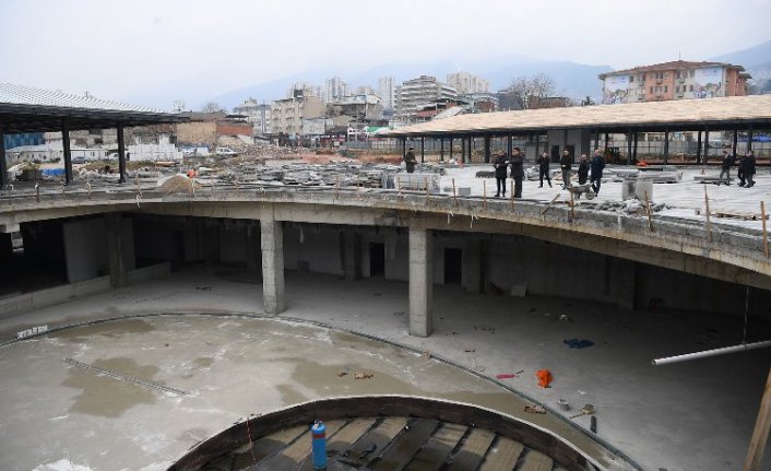 Osmangazi Meydanı'nda  inşaat çalışmaları bitti! Geri sayım başladı