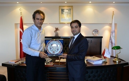 Gökçebey Kaymakamı’ndan Veda Ziyareti