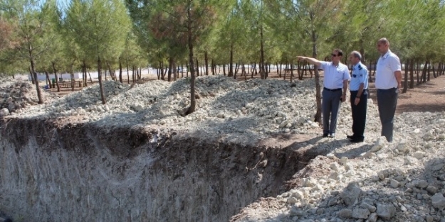 Samsat İlçesinde Yeni Polis Lojmanları Yapılıyor